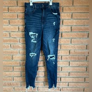 AEO next level stretch curvy jegging